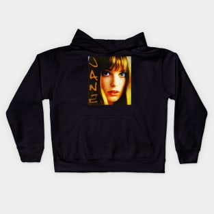 Jane Birkin//Vintage Potrait Kids Hoodie